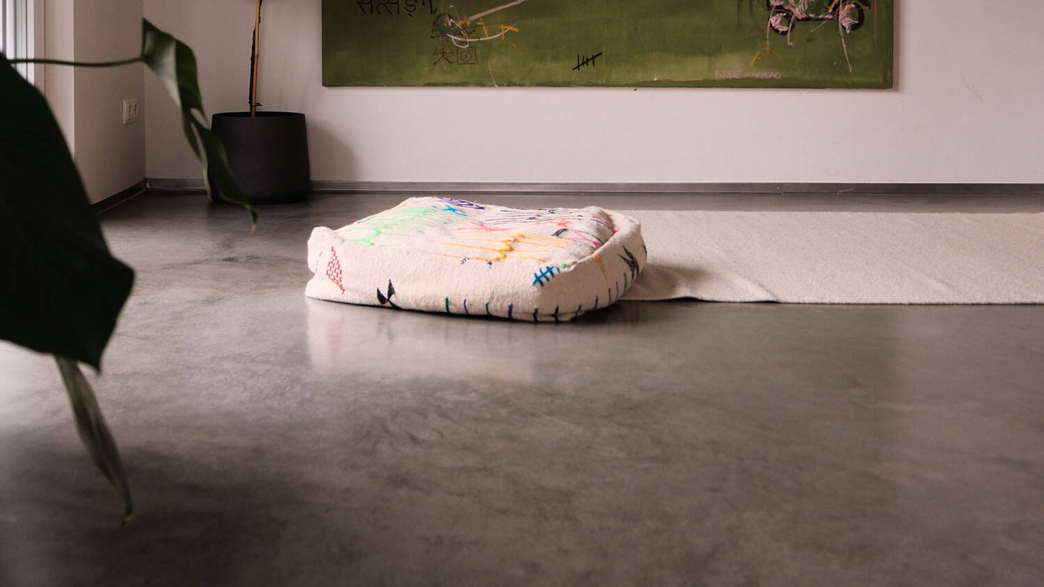 Sichtestrich Jesingen Wohnzimmer